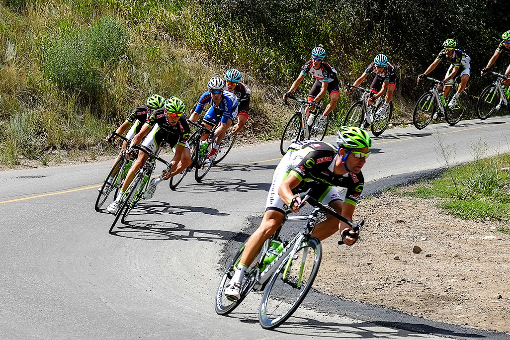 USA Pro Cycling Race in Aspen, photographed by Mike Lyons